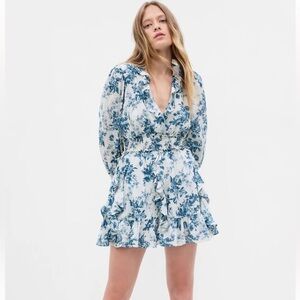 Gap × LoveShackFancy Floral Mini Dress